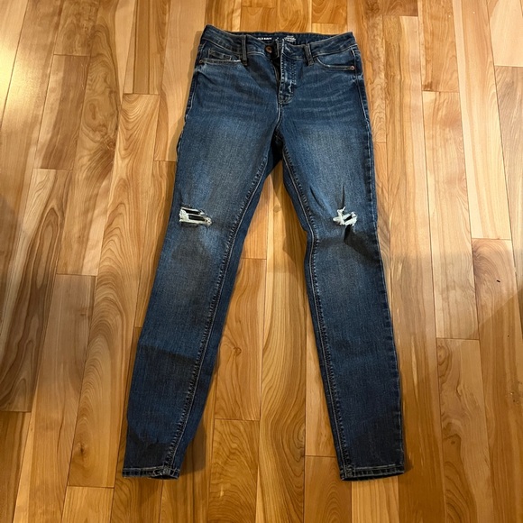Old Navy Denim - Old Navy Blue High-Rise Skinny Jeans